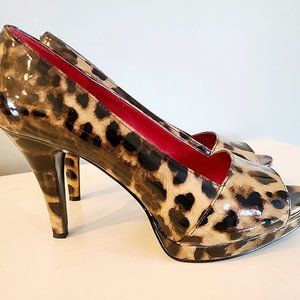 SOLD!!  Leopard Print Stilettos by Nine West